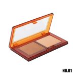 پالت برنزر و هایلایتر پاستل (PASTEL) مدل SUN KISSED شماره 01 - تصویر 2