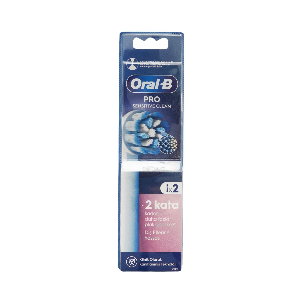 4887o مسواک برقی سر جایگزین Oral-B Pro sensivite clean (2 عدد) - تصویر 1