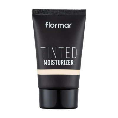 کرم پودر مرطوب کننده رنگی فلورمار غنی شده با آلوئه ورا Tinted Moisturizer در 6 رنگ