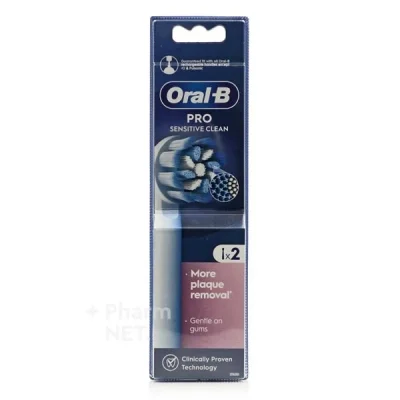 مسواک برقی سر جایگزین Oral-B Pro Sensitive Clean (2 عدد)