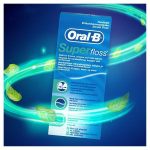 نخ دندان اورال-بی مدلSUPER FLOSS سوپر فلاس 50عددی اصل - تصویر 2