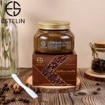 اسکراب صورت و بدن قهوه و وانیل استلین Estelin Coffee Vanilla Face & Body Scrub – 250g - تصویر 3
