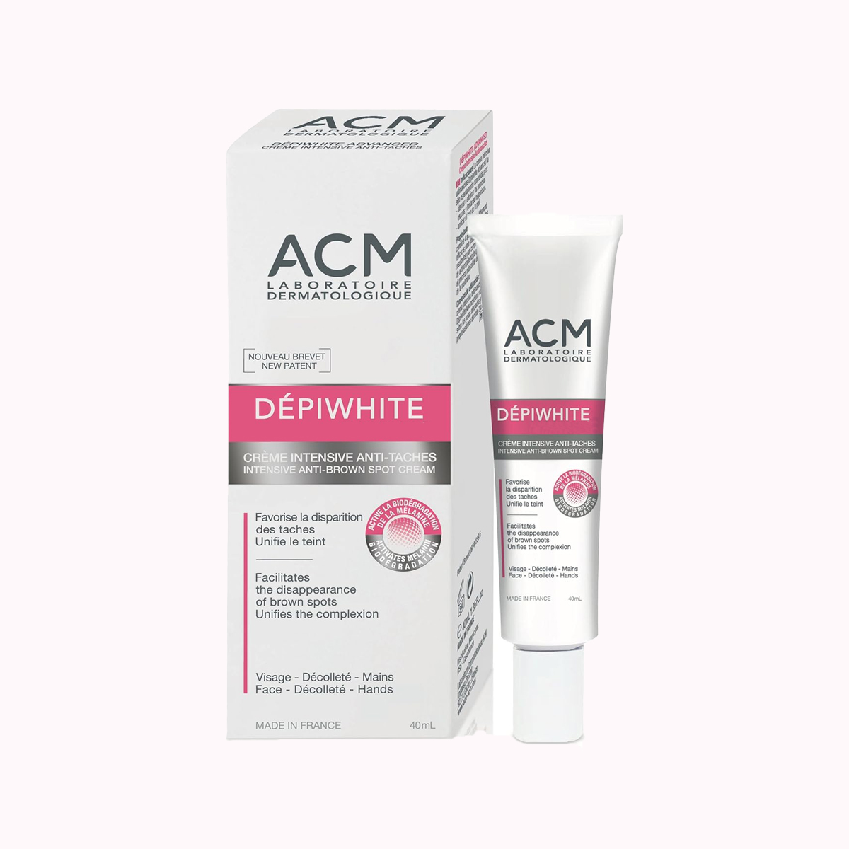 ACM-DEPIWHITE-CREAME-ANTI-TACHES-SPOT-CREAM-40ML3 کرم ضد لک و روشن کننده ای سی ام سری DEPIWHITE - تصویر 1