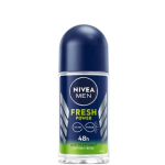 رول ضد تعریق نیوا مدل فرش پاور مخصوص آقایان Nivea Fresh power حجم 50 میل
