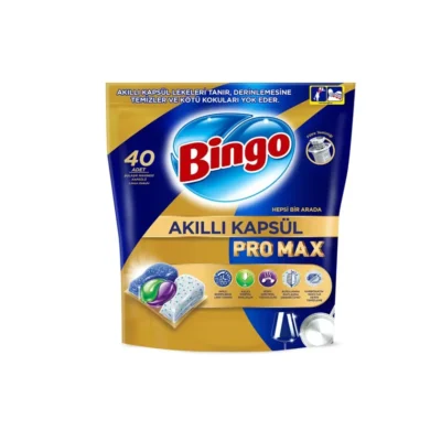 قرص ظرفشویی بینگو Bingo مدل Pro Max بسته 40 عددی