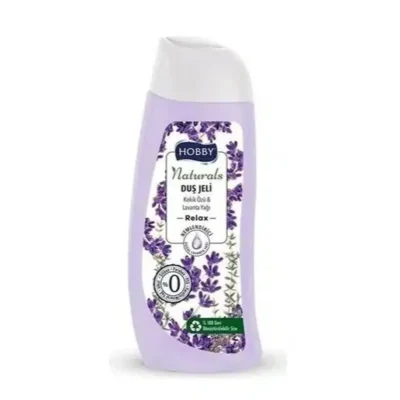 شامپو بدن هوبی Hobby مدل Naturals حاوی عصاره آویشن و روغن اسطوخودوس حجم 500 میل