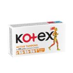 تامپون استخری اکتیو نرمال ۳ قطره ۱۶عددی کوتکس