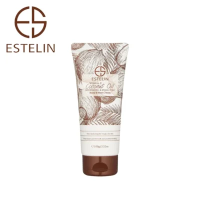 کرم دست و پا نارگیل و ویتامین E استلین ESTELIN Coconut Oil Hand & Foot Cream