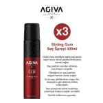اسپری حالت‌دهنده مو آگیوا Agiva مدل Styling Gum Ultimate Hold حجم 400 میلی - تصویر 3