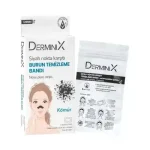 چسب پاکسازی بینی زغالی درمینیکس DERMINIX ضد جوش سر سیاه بسته 6 عددی