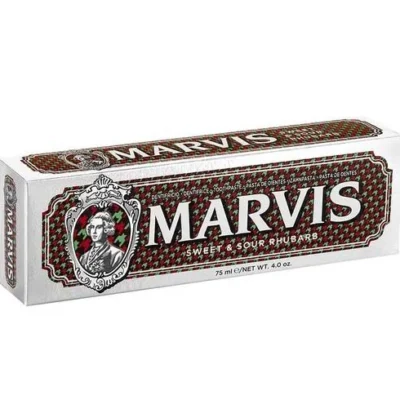 خمیر دندان ریواس ترش و شیرین مارویس Marvis Sweet and Sour Rhubarb حجم ۷۵ میل