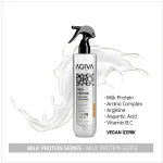 اسپری دوفاز پروتئین شیر آگیوا Agiva دارای محافظ حرارتی برای موهای خشک و آسیب دیده حجم 400 میل - تصویر 3