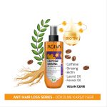 تونیک ضد ریزش مو کافئین آگیوا Agiva Caffeine Ginseng مناسب مو ضعیف 200 میل - تصویر 2