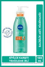 پاک کننده صورت ضدآکنه نیوا مناسب پوست حساس دارما اسکین 150 میل NIVEA - تصویر 3